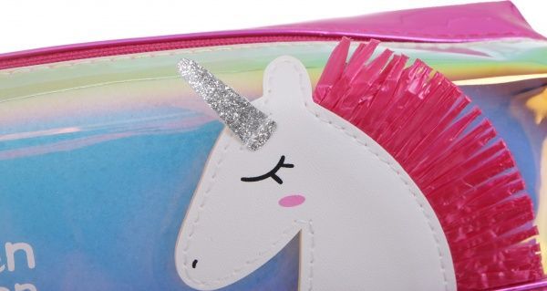 Пенал шкільний Единорог дзеркальний