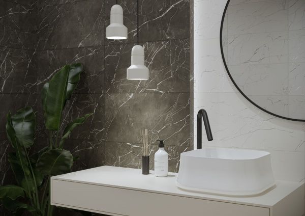 Плитка Ceramika Paradyz Libre Nero Rekt. 29,8x59,8 