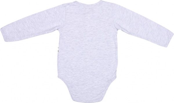 Боди детское для мальчика Татошка р.68 серый меланж м14251смл 
