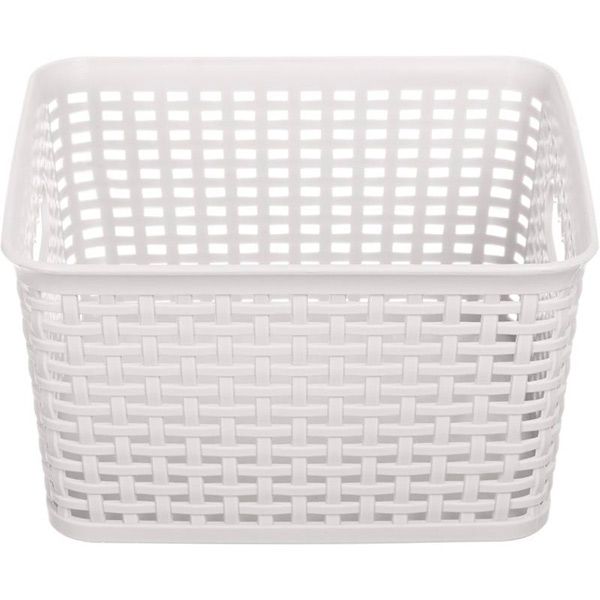 Корзина пластиковая G560 Kangaroo-Square кремовая 115x215x215 мм