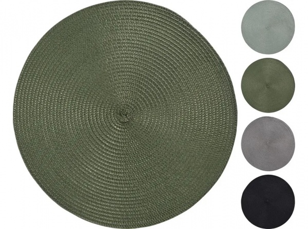 Коврик для сервировки 38 см круглый цвет в ассортименте KPM