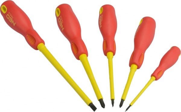 Набор отверток NEO tools (1000 В) 5 шт. 04-220