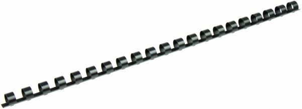 Пружина для брошурування D&A 10 мм чорна 100 шт. 