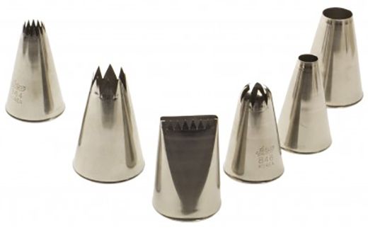 Набір насадок для кондитерського мішка 6 шт.
