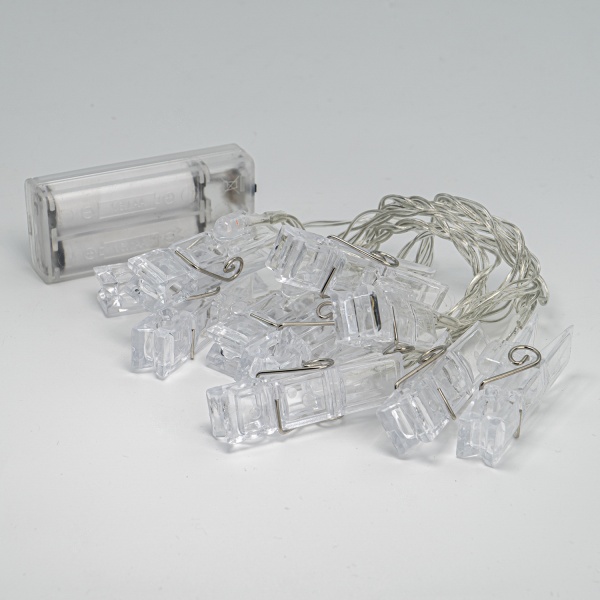 Декоративная гирлянда Altalusse (INL-2704B-10 Multicolor) встроенный светодиод (LED) 10 ламп 1,5 м 