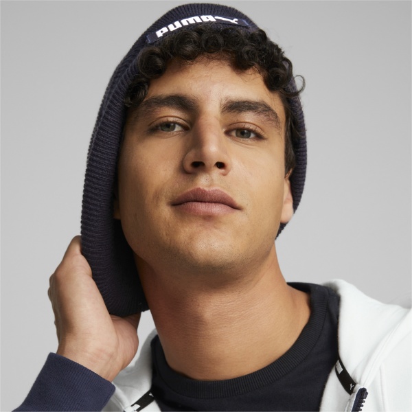 Шапка Puma Classic Cuff Beanie 2343406 р.one size разноцветный