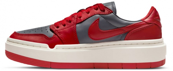 Кроссовки Nike AIR JORDAN 1 ELEVATE LOW DH7004-006 р.39 US 8 25 см белый с красным