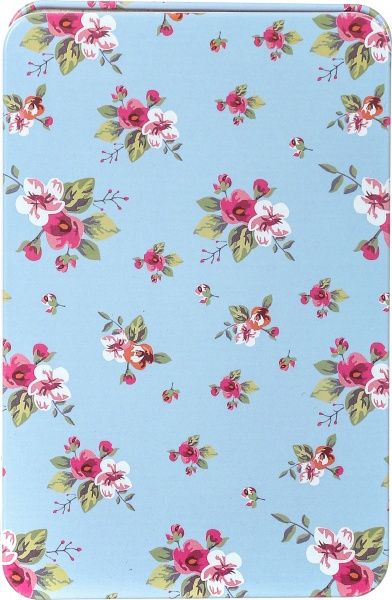 Блокнот Квіти блакитний