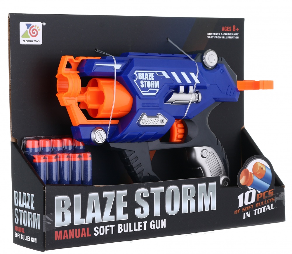 Бластер механічний Zecong Toys Blaze Storm ZC7118