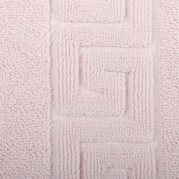 Килимок для ніг ABC 60x85 см пудровий 