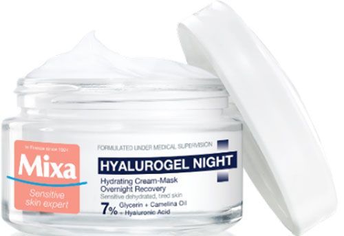Крем ночной Mixa для интенсивного восстановления обезвоженной кожи 50 мл