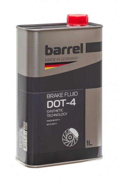 Гальмівна рідина Barrel DOT-4 1л
