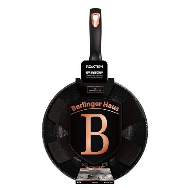 Сковорода wok BLACK ROSE Collection 28 см BH 1638N Berlinger