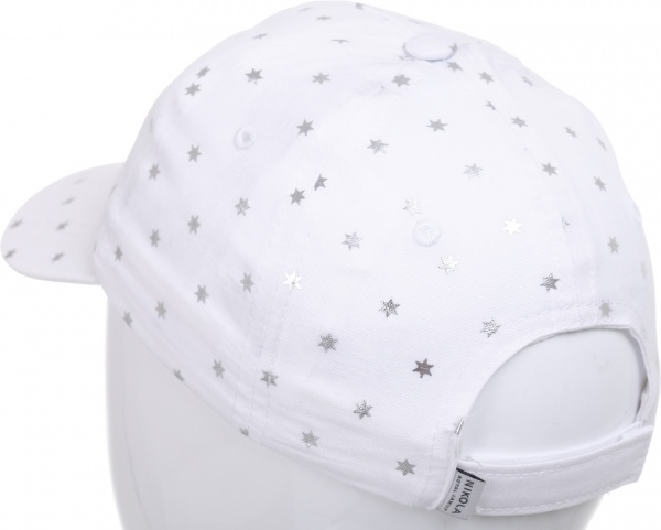 Кепка для дівчаток Pampona 21 L 11 р.48 срібний 