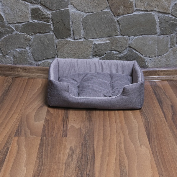 Лежак FX home Rosto 42х34х12 см коричневий