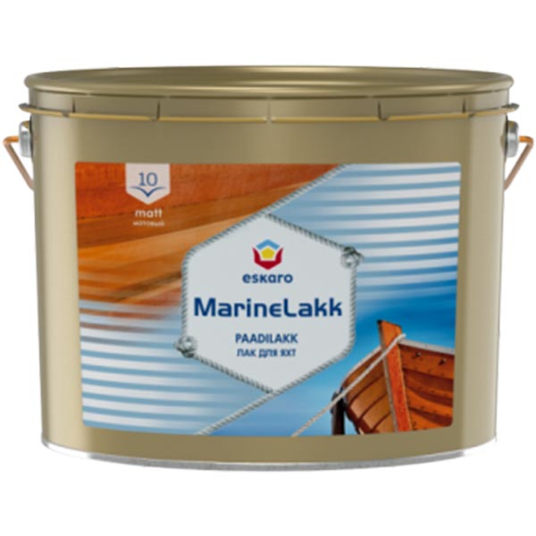 Лак для лодок Marine Lakk 10 TIX Eskaro мат 2,4 л
