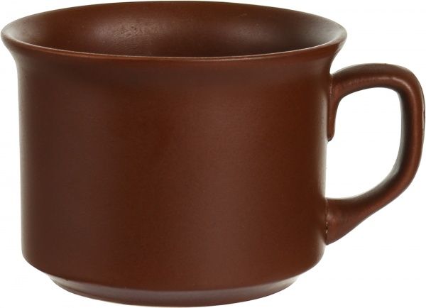 Чашка 300 мл коричневая Сударь