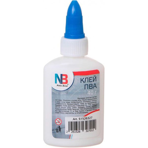 Клей ПВА 40 г Nota Bene