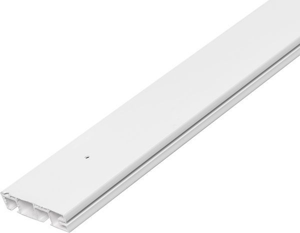 Карниз стельовий ОМіС ОМ2L подвійний набірний 180 см білий 