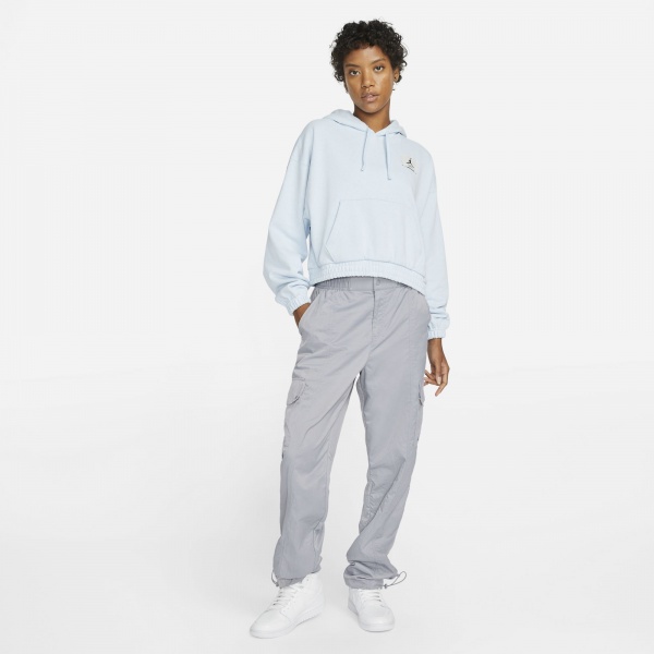 Джемпер Jordan W J ESSEN FLEECE HOODIE DD6998-438 р. XL голубой