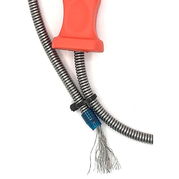 Трос сантехнічний D7 мм x 65 см з ручкою