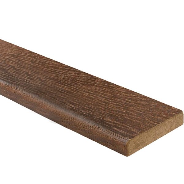 Притворная планка ОМиС шпонированная МДФ 33x2020 мм орех