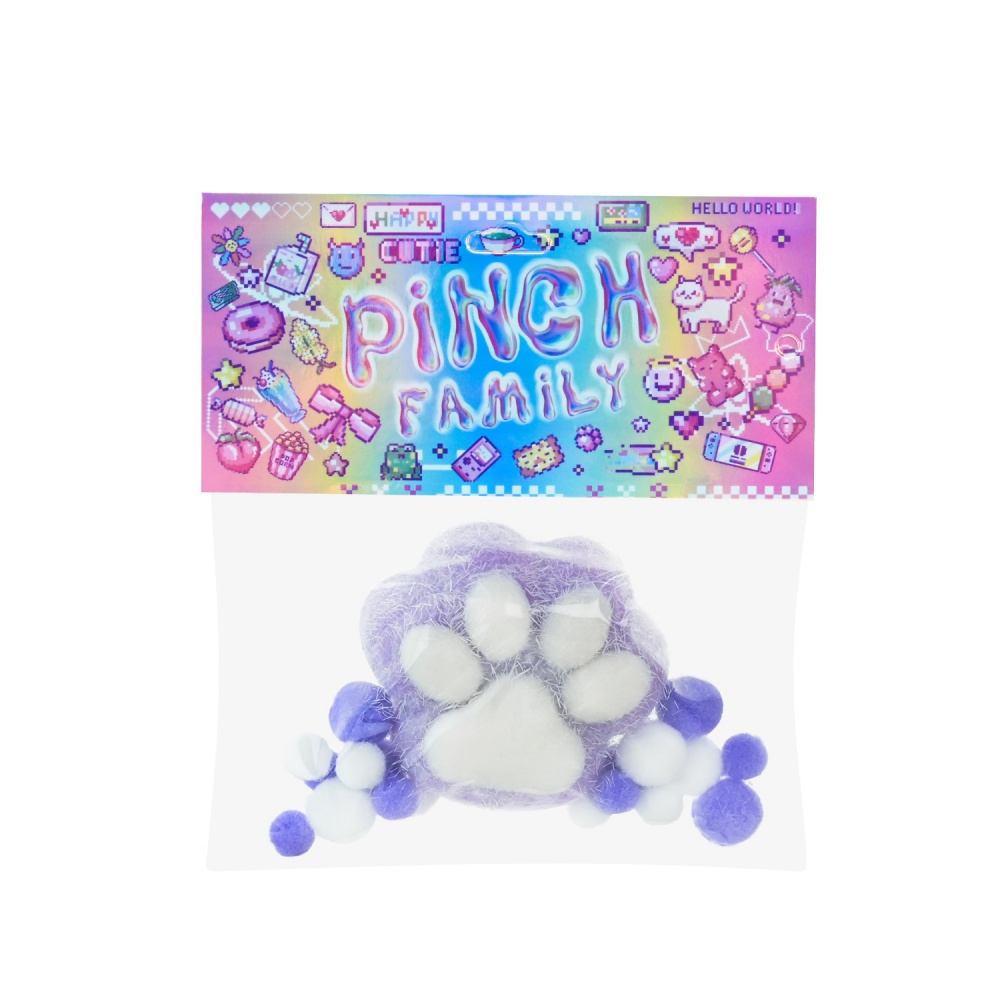 Игрушка-антистресс Shantou сквиш кошачья лапка C7802