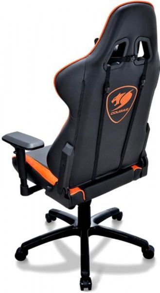 Кресло Cougar Armor черно-оранжевый 