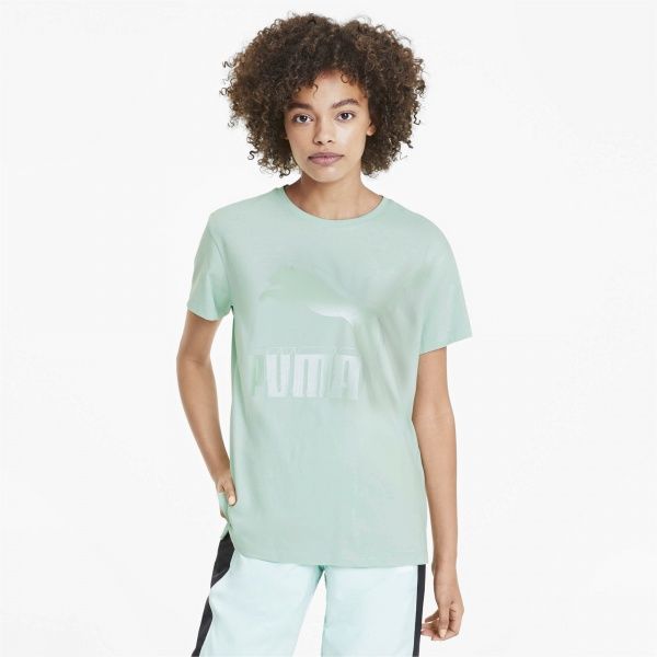 Футболка Puma Classics Logo Tee 59551494 XS зелений