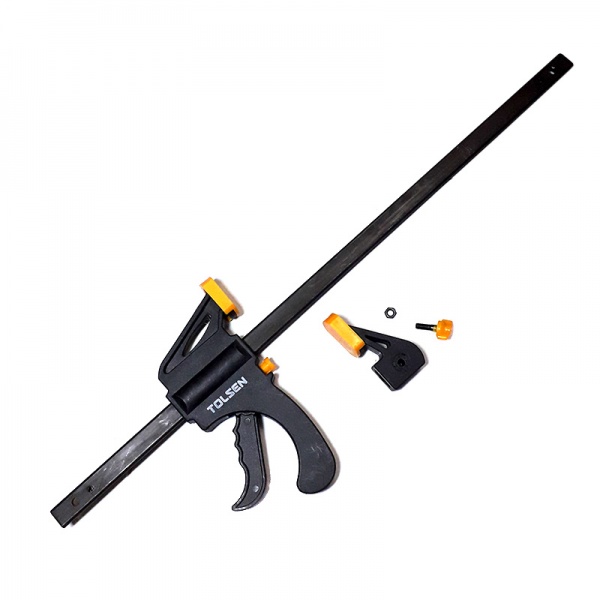 Струбцина Tolsen швидкозатискна 450 мм 10206