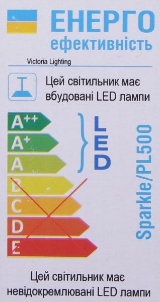Світильник світлодіодний Victoria Lighting 124 Вт білий 3000-6000 К Sparkle/PL500 