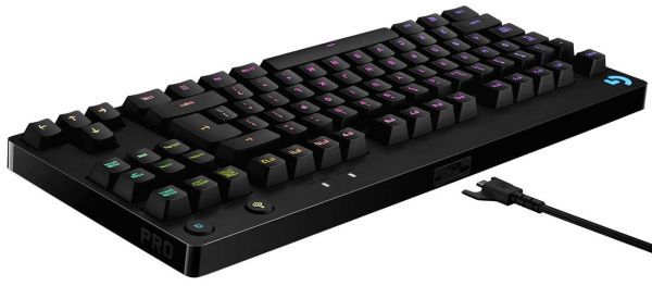 Клавиатура игровая Logitech G PRO Mechanical Gaming microUSB (920-009393) black