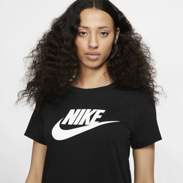 Футболка Nike W NSW TEE ESSNTL ICON FUTUR BV6169-010 XS черный