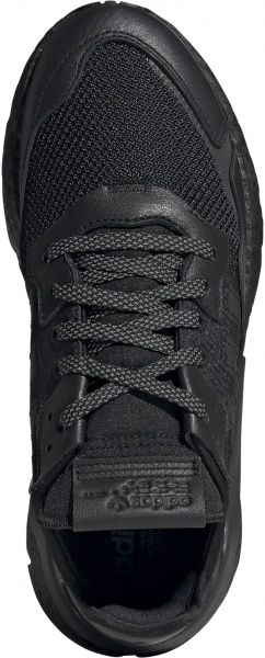 Кроссовки Adidas NITE JOGGER FV1277 р.UK 7 черный