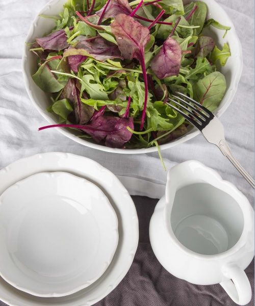 Салатник 24 см белый VER14241 Verona G.Benedikt