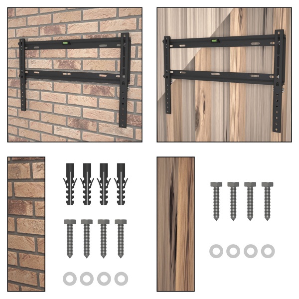 Крепление для телевизора HausMark TW-46 фиксированные 42