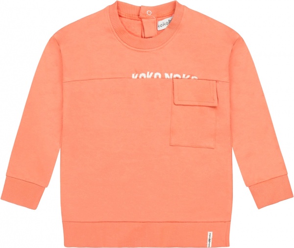 Свитшот для мальчика Koko Noko р.110 Светло-оранжевый U44834-37 