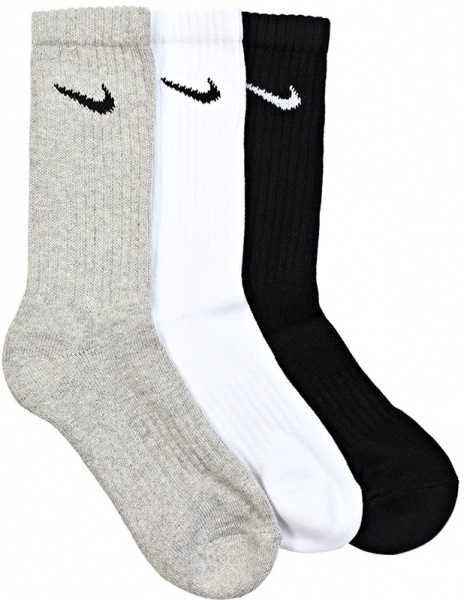 Шкарпетки NIKE CUSHIONED SX4508-965-S р.34-38 різнокольоровий 3 шт.