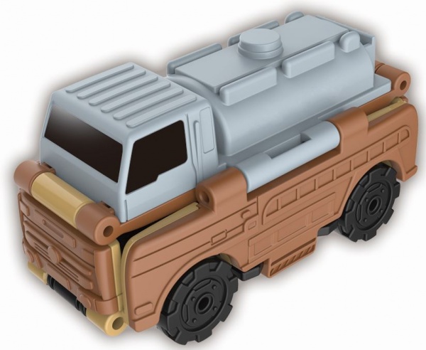 Машинка-трансформер Flip Cars Парадна вантажівка та автоцистерна EU463875-28