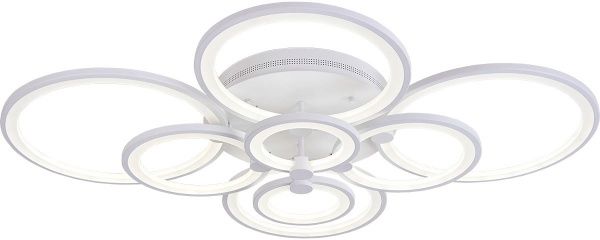 Люстра светодиодная Hopfen 125W з пультом ДУ 125 Вт белый Aquila 