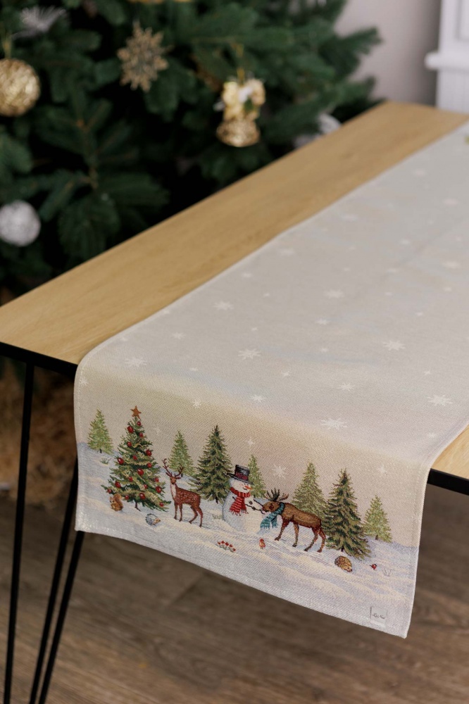 Раннер Зимний лес 140x40 см La Nuit