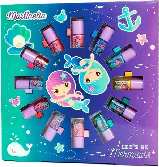 Набор лаков для ногтей Martinelia Русалочка 12 цветов 50530