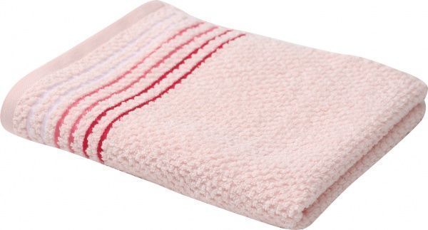 Рушник махровий Попкорн 45x80 см рожевий Yanatex 