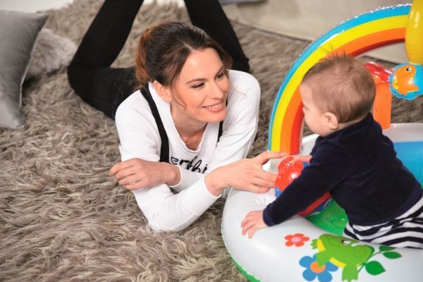 Ігровий майданчик надувний Bestway Веселка 91х56 см