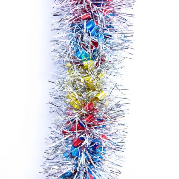 Дождик новогодний микс ГСР-90/70/2 2 м в ассортименте