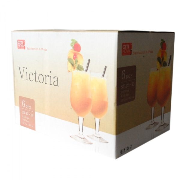 Набор бокалов Victoria 365 мл 6 шт. Super Value 