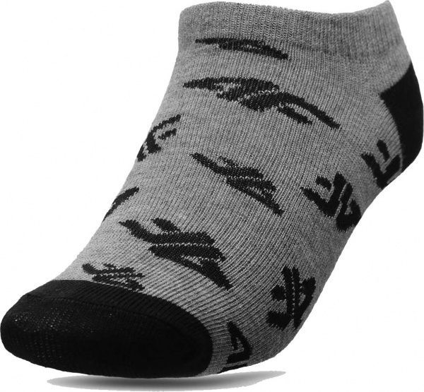 Шкарпетки 4F J4L21-JSOM501-10S+25M+21S чорно-сіро-білий р.32-35