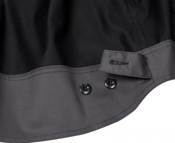 Куртка рабочая FRISTADS 4555 STFP р. L рост 3-4 129481-996-407 черный с серым