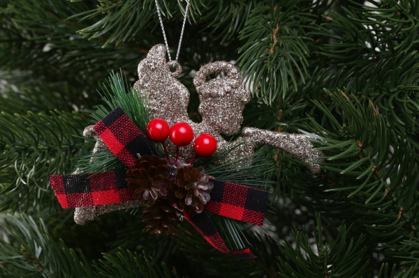 Декоративна підвіска Янгол з декором 12x7x3,5 см бронзовий LD21030