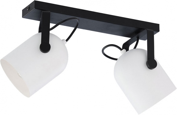 Спот TK Lighting Spectra 2x60 Вт Е27 черный/белый 3489 